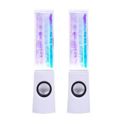 Dancing Water Speaker Active Portable Mini USB LED Light Speaker For iphone ipad PC MP3 MP4 PSP subwoofer water-column audio