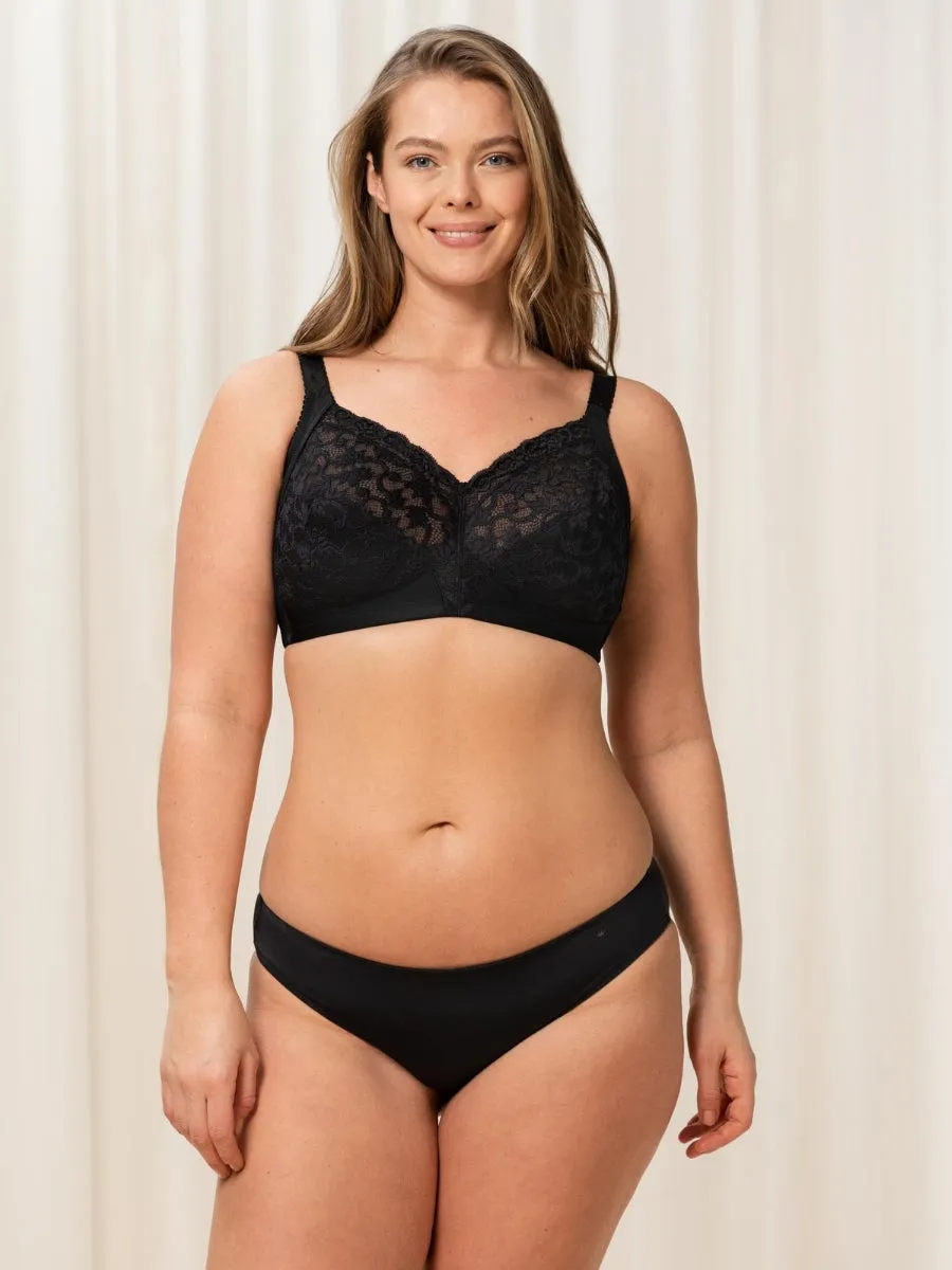 Delicate Doreen N Full Cup Bra - Black