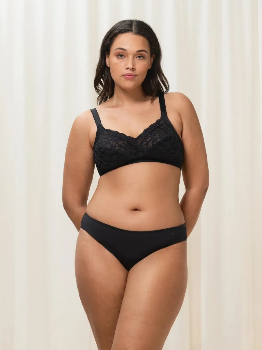 Delicate Doreen N Full Cup Bra - Black