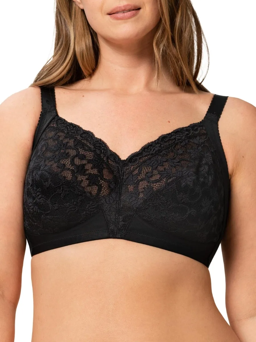 Delicate Doreen N Full Cup Bra - Black