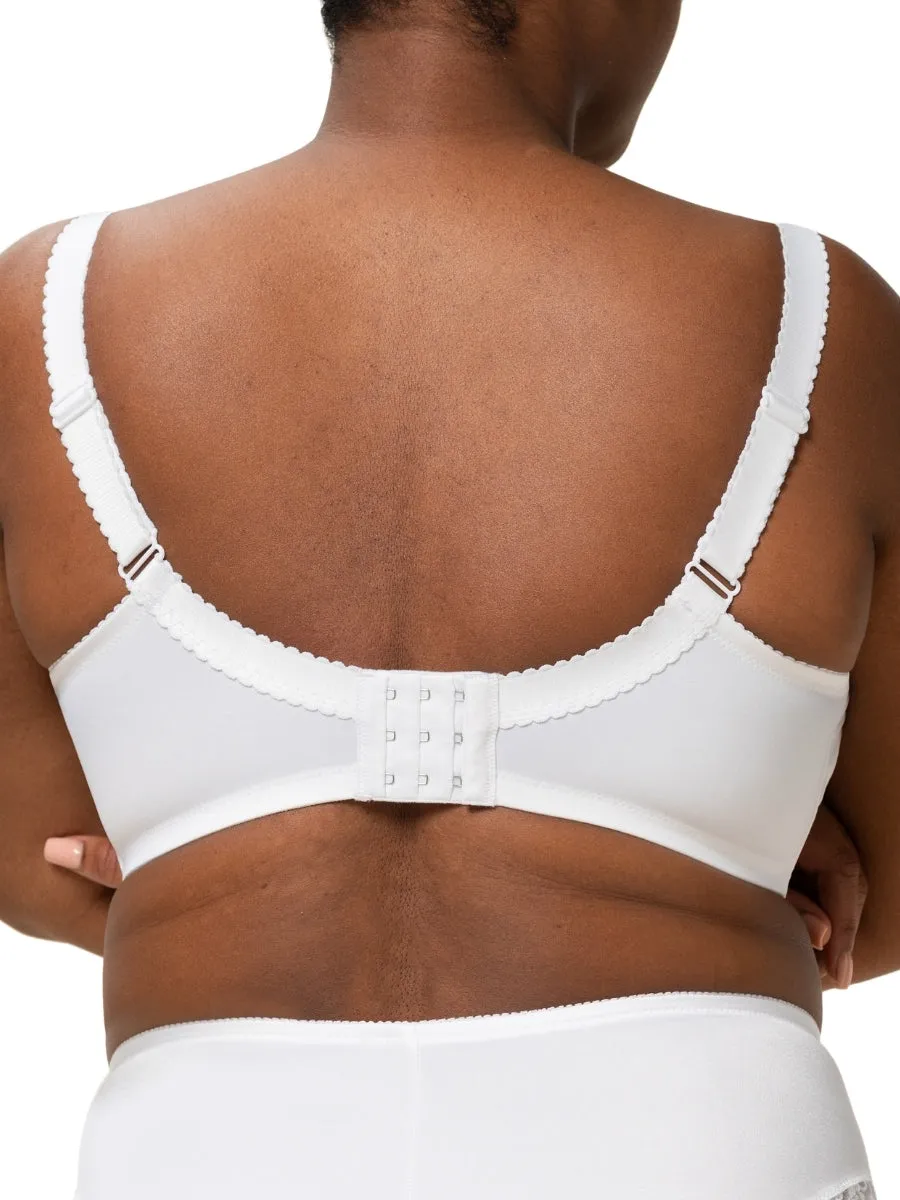 Delicate Doreen N Full Cup Bra - White