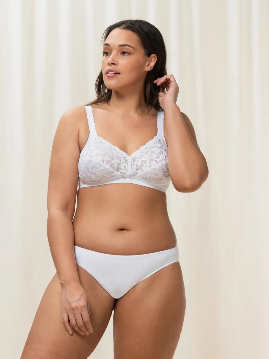 Delicate Doreen N Full Cup Bra - White