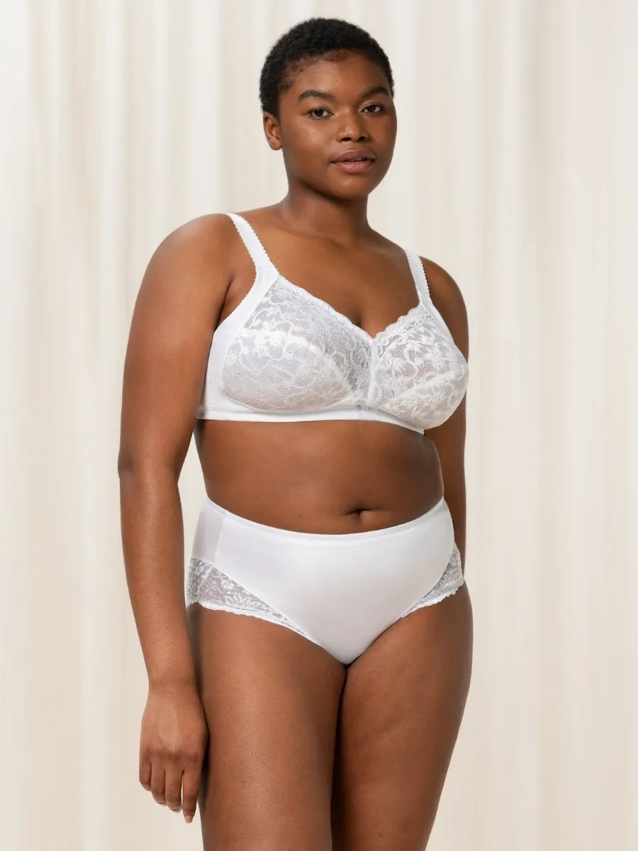 Delicate Doreen N Full Cup Bra - White