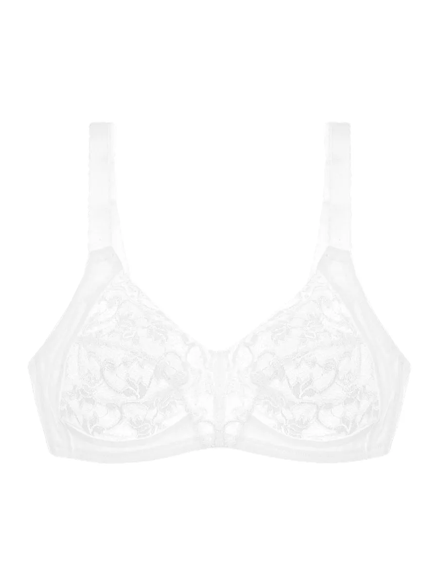 Delicate Doreen N Full Cup Bra - White