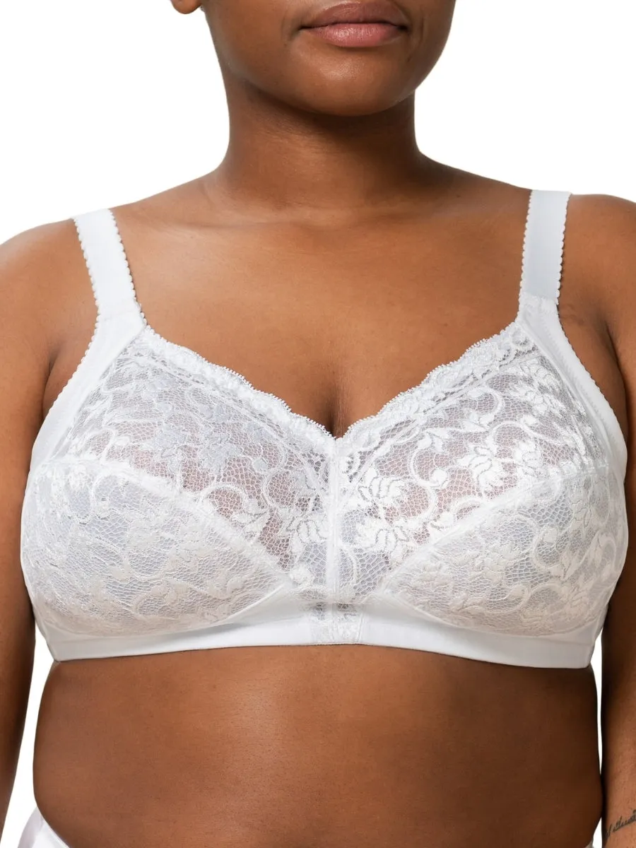 Delicate Doreen N Full Cup Bra - White