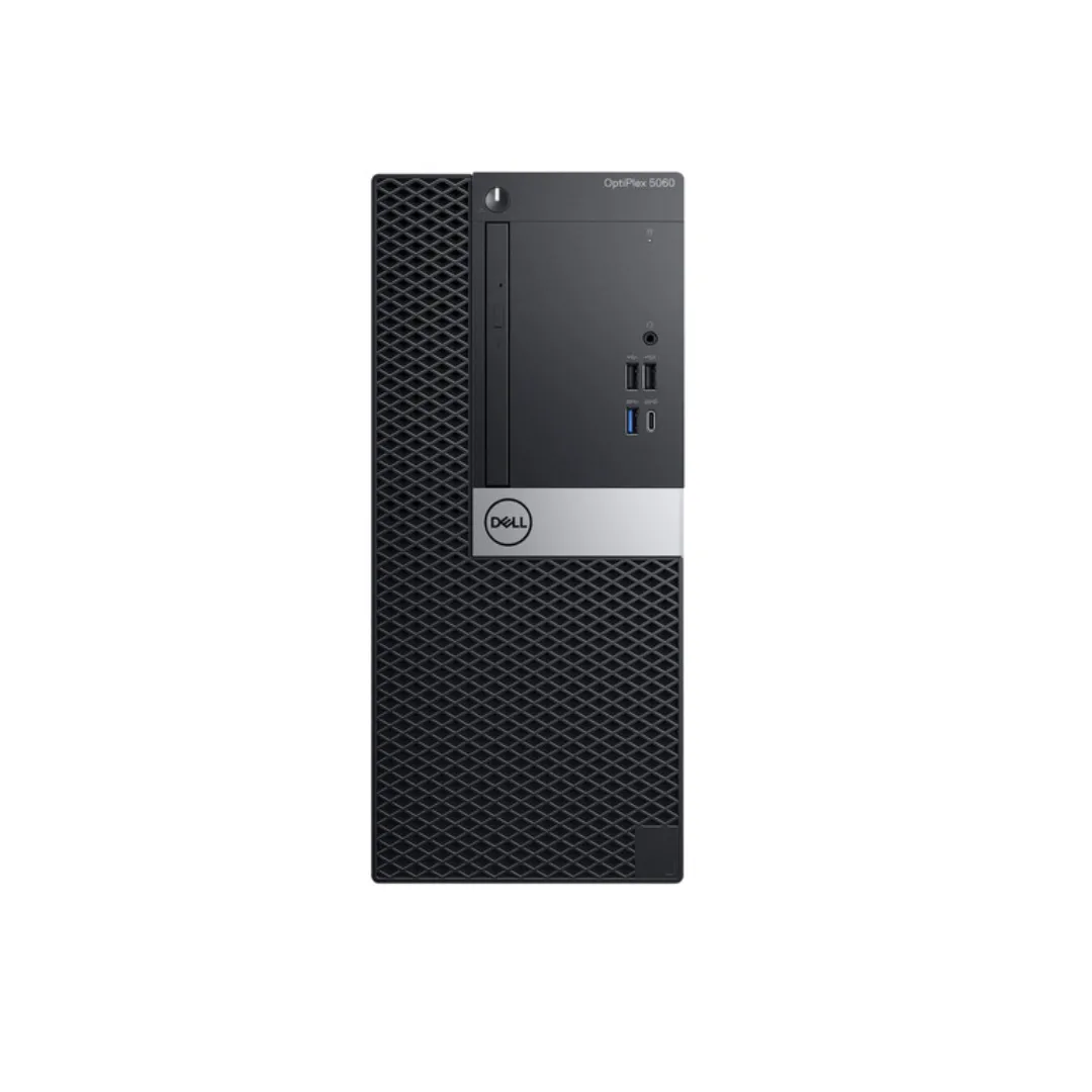 Dell OptiPlex 5060, Mini Tower Desktop, Intel Core i5-8500, 3.0GHz, 16GB RAM, 256GB SSD, Windows 10 Pro - Grade-A Refurbished