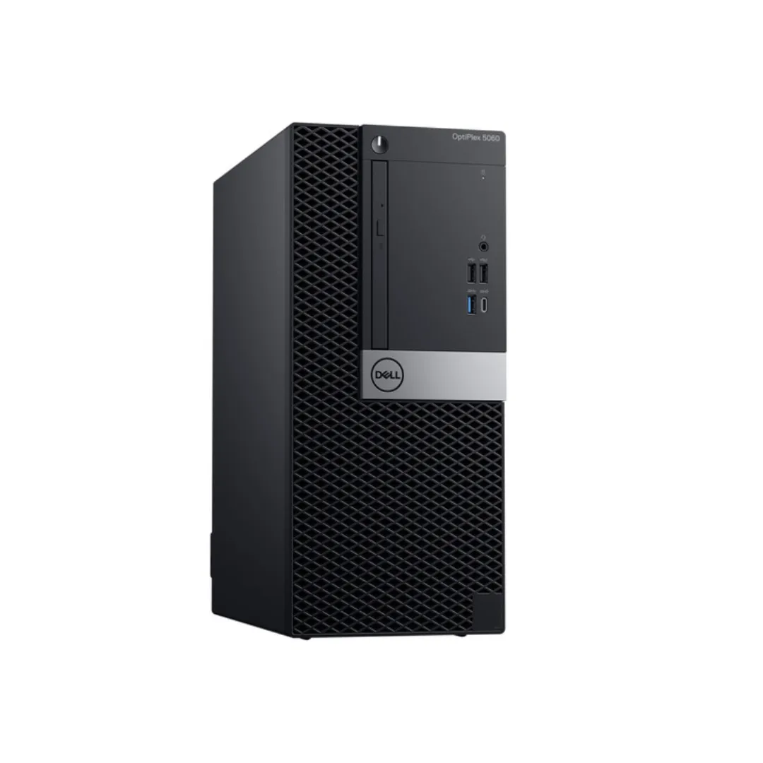 Dell OptiPlex 5060, Mini Tower Desktop, Intel Core i5-8500, 3.0GHz, 16GB RAM, 256GB SSD, Windows 10 Pro - Grade-A Refurbished