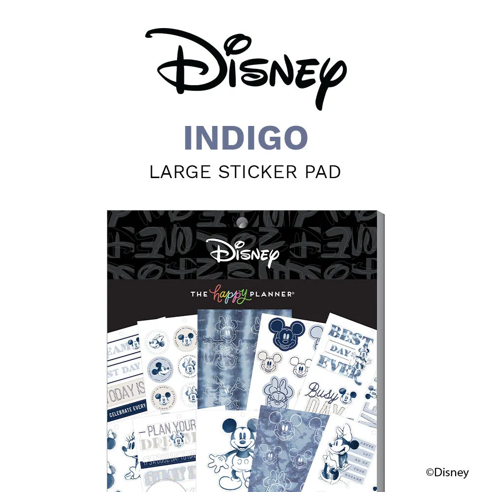 Disney© Mickey Mouse & Minnie Mouse Indigo Large Value Pack Stickers