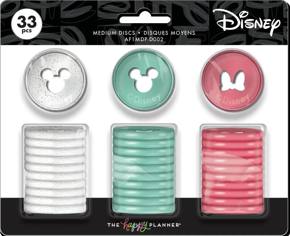 Disney© Mickey Mouse & Minnie Mouse Medium Plastic Discs Value Pack