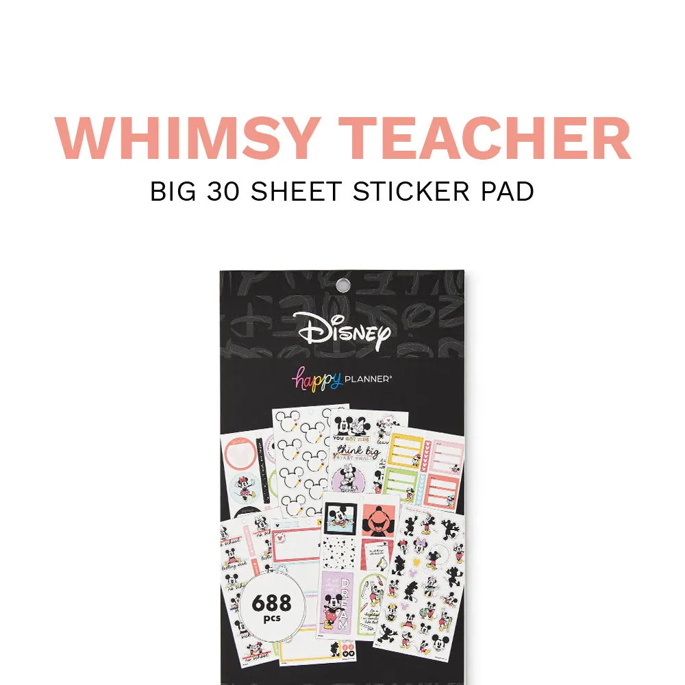 Disney© Mickey Mouse & Minnie Mouse Whimsy Wonders Teacher Value Pack Stickers - Big