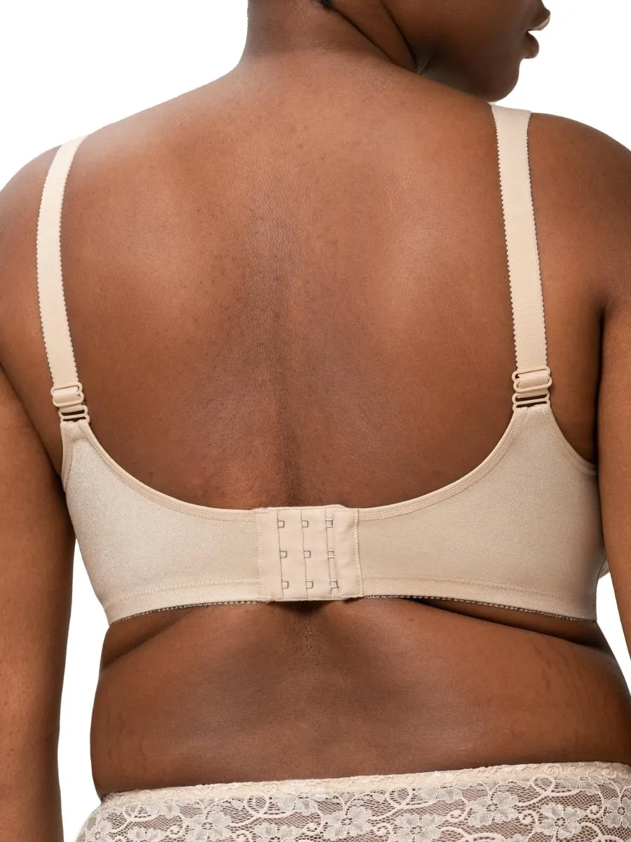 Doreen   Cotton Full Cup Bra - Skin