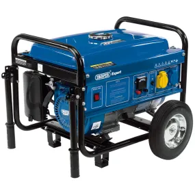 Draper PG253W Petrol Generator With Wheels (2.2kVA/2.0kW)