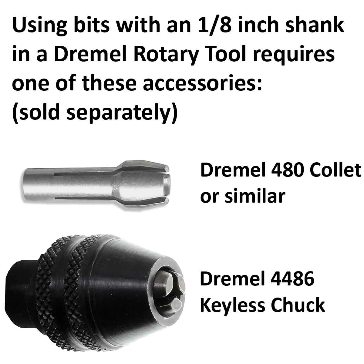 Dremel 654 -1/4 inch STRAIGHT Router Bit