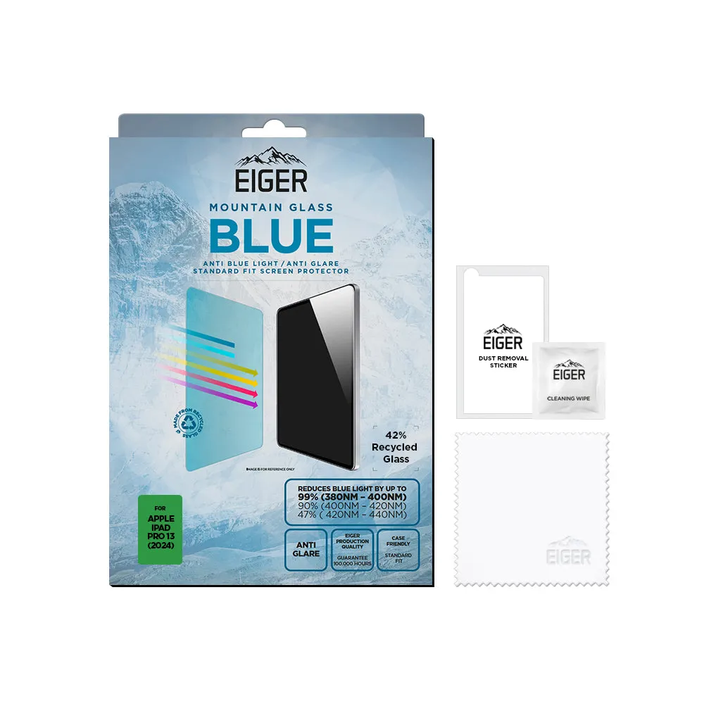 Eiger Mountain Blue Tablet Screen Protector for iPad Pro 13 (2024)