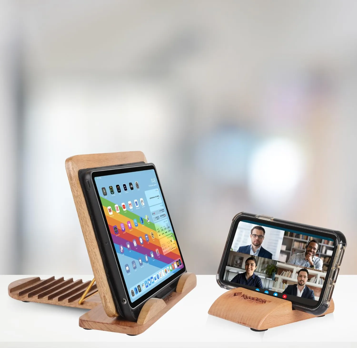 Ergonomic Laptop Stand With Mobile Stand for Desk