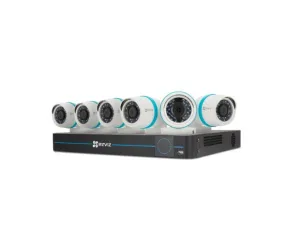 Ezviz BN-1846A2 8-Channel 4MP NVR With 2TB HDD And 6 4MP Outdoor Network Bullet Cameras Kit