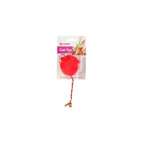 Flamingo Cat Toy Jerry Mouse With Bell Red