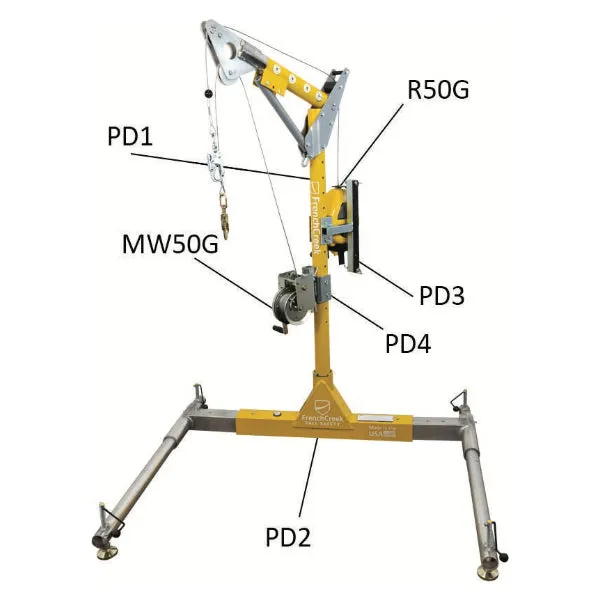 FrenchCreek PD-CSKit2 Portable Confined Space Davit System