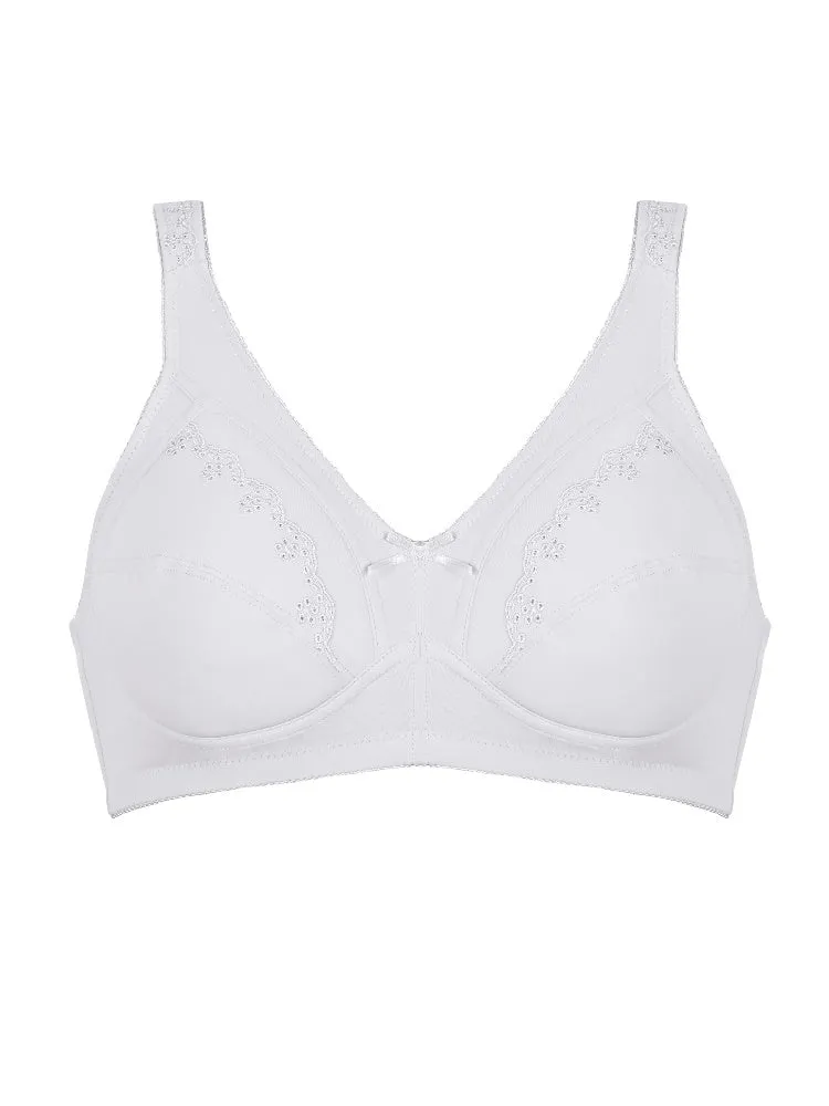 Full Cup Bra - White