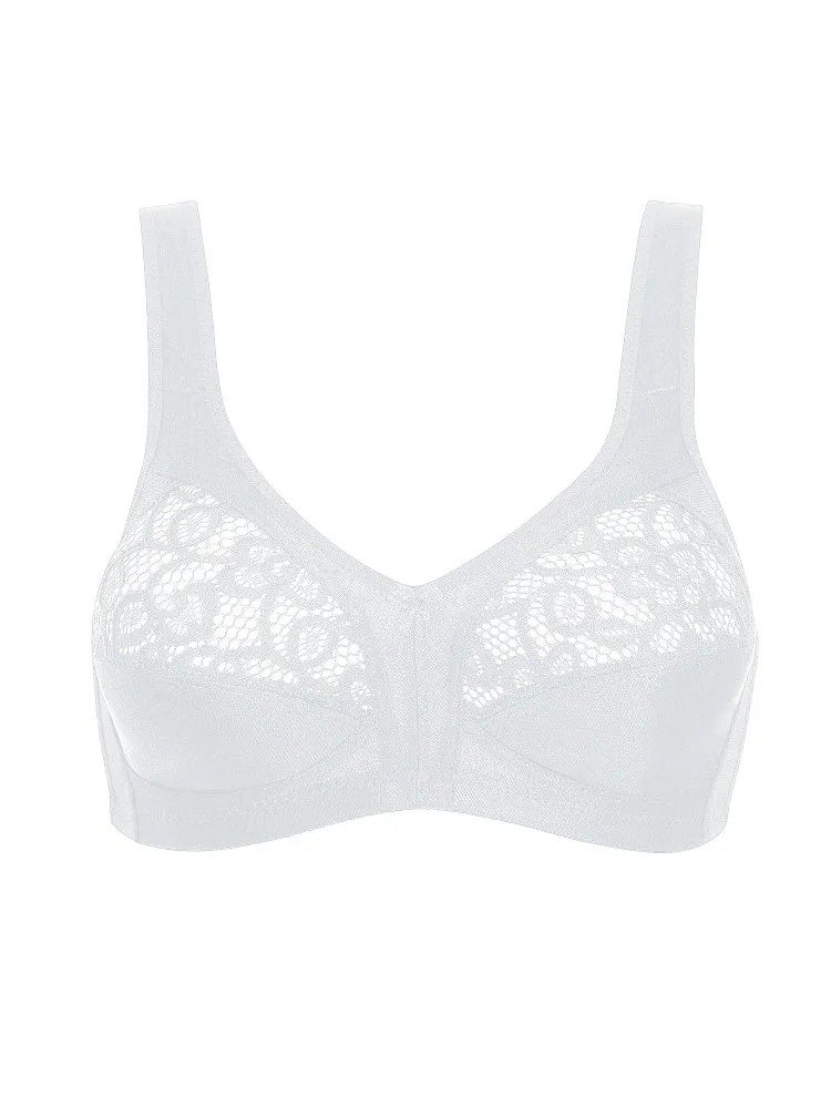 Full Cup Non Wired Bra - White