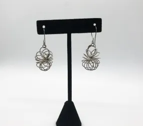 Fun Handmade Wire Spring Earrings