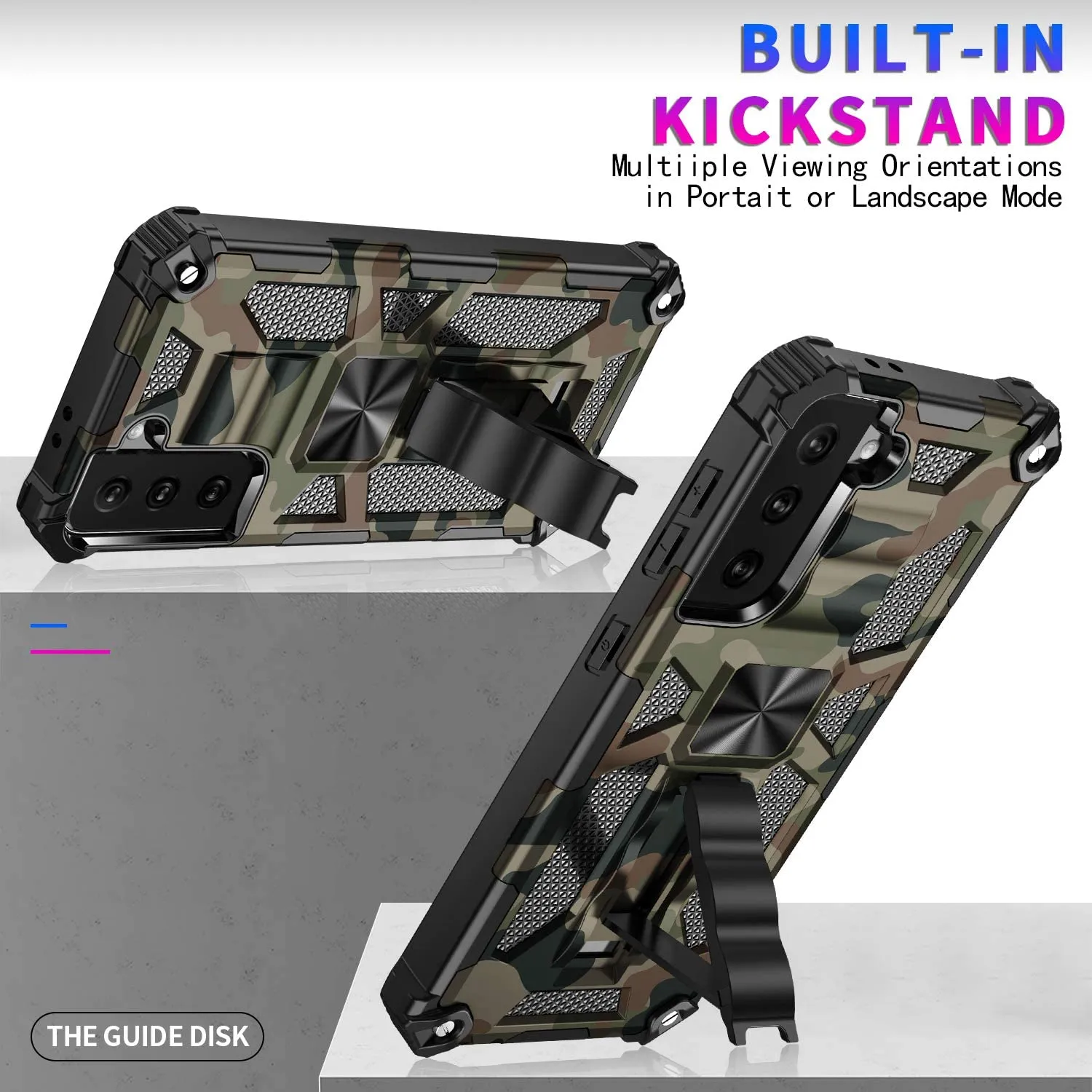 Galaxy S21 Ultra Phone Case Camouflage Sturdy Case