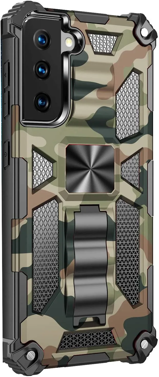 Galaxy S21 Ultra Phone Case Camouflage Sturdy Case