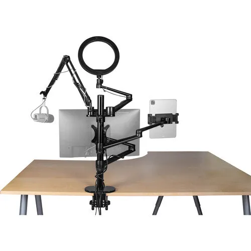 Gator Frameworks GFW-STREAMSTAND Frameworks Content Creation Desk Mount