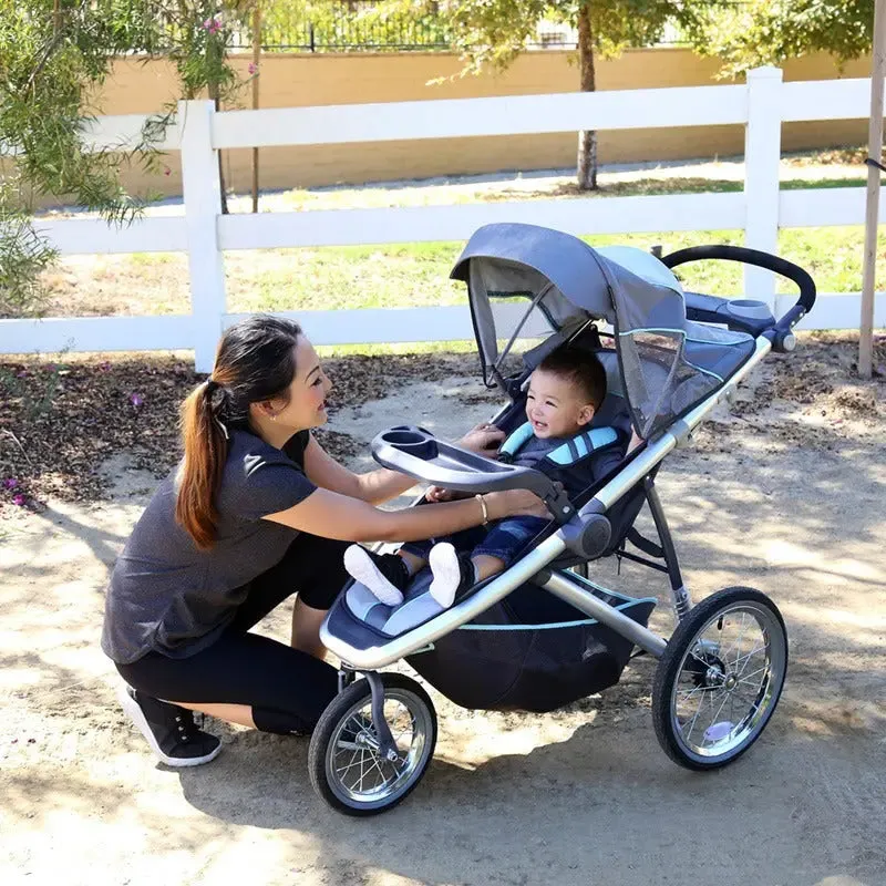 GoLite® Propel 35 Jogger Travel System with Ally™ 35 Infant Car Seat - Glacier