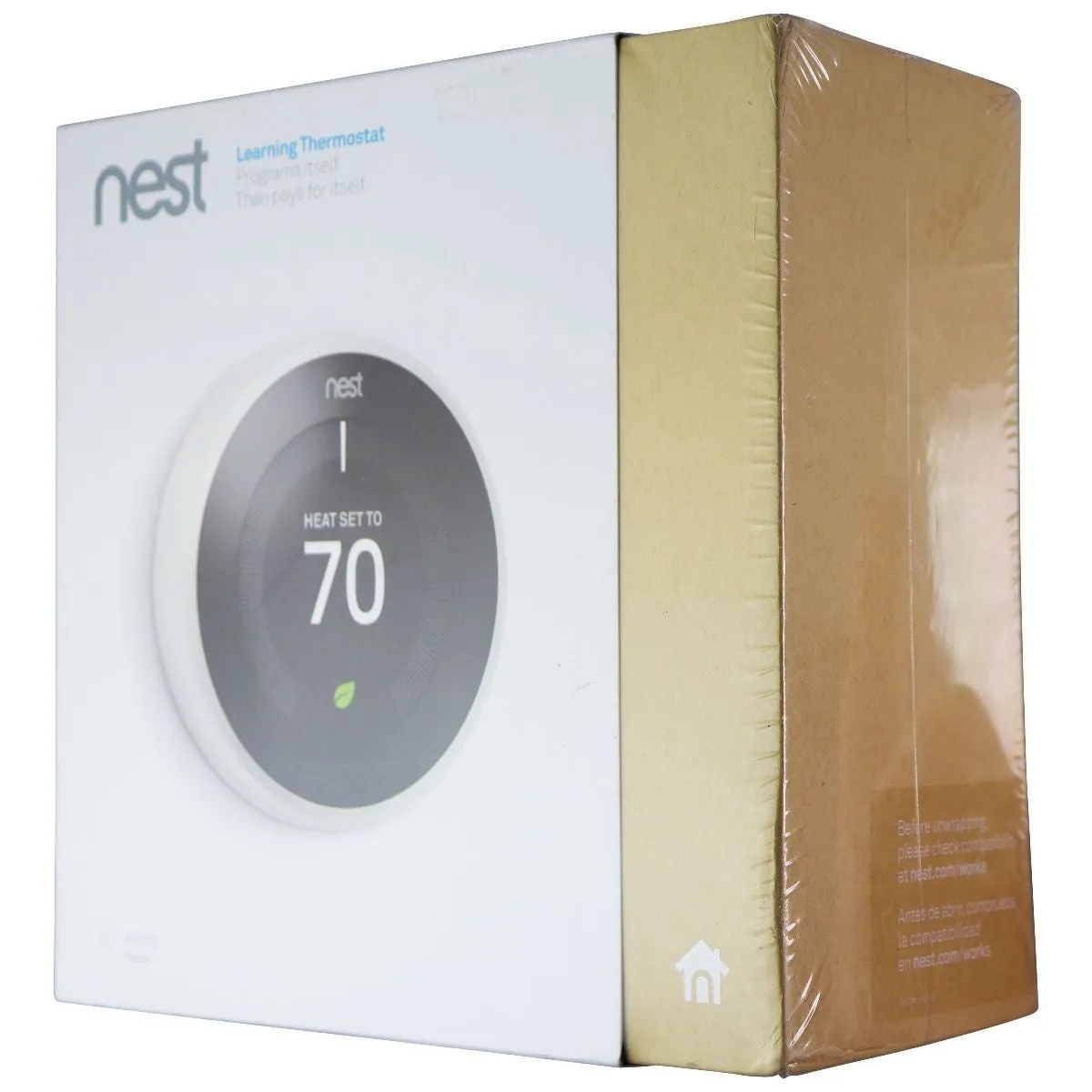 Google Nest Learning Thermostat 3rd Gen - White (‎T3017US)