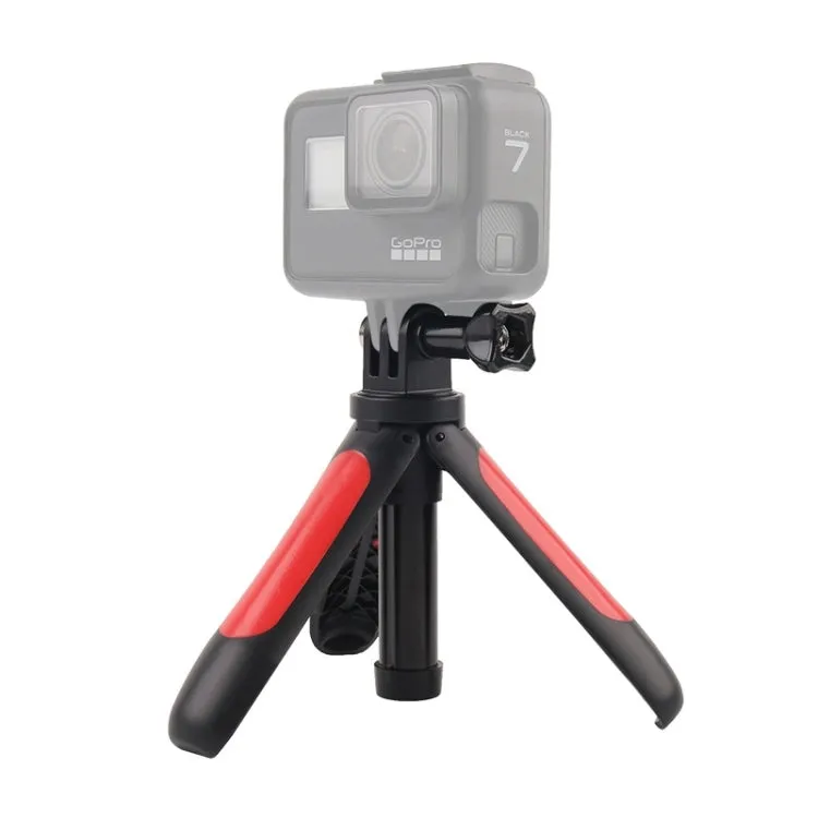 GP446 Multifunctional Mini Fixed Tripod for GoPro, Insta360, DJI and Other Action Cameras(Red)