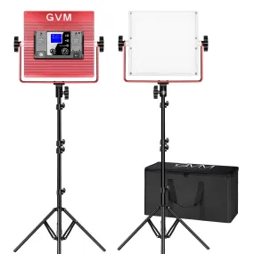 GVM R50R288 50W High Power Soft Light Bi-Color & RGB Video Light