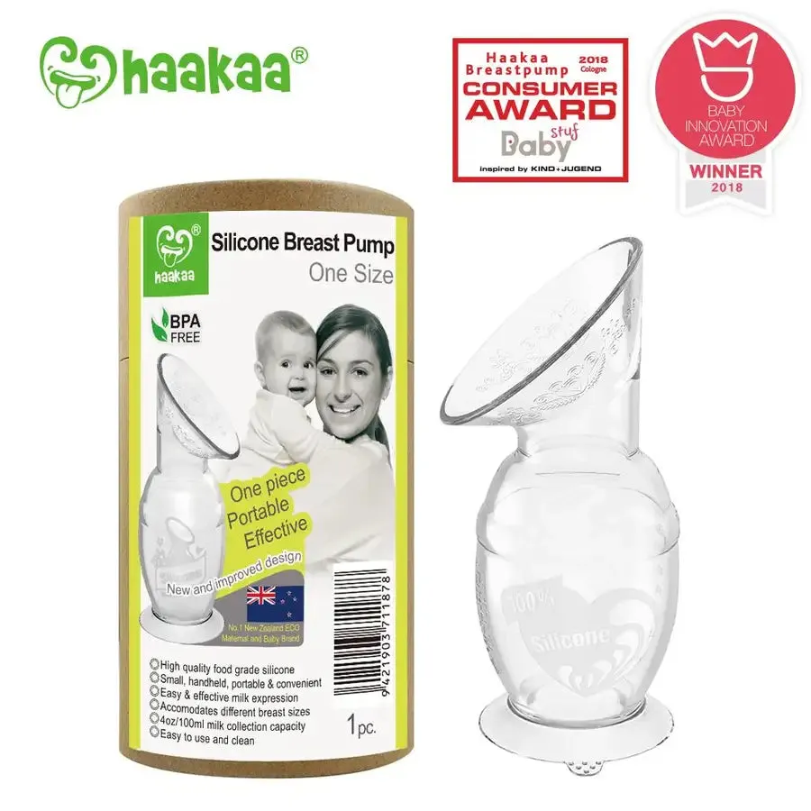 Haakaa - Generation 2 150ml Silicone Breast Pump with Suction Base