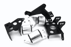 Hasport Dual Height Engine Mount Kit for EK 96-00 Civic w/ K-Series Engine w/ AWD CRV/Element Manual Transmission) (requires 92-95 Civic front subframe/suspension) - Solid 6061 Insert - EKKAWD-6061