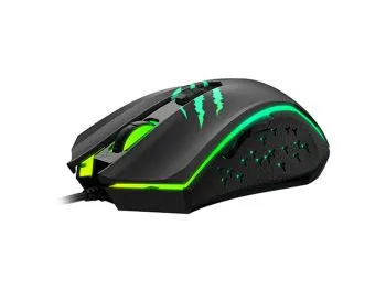 havit海威特 MS1027有线游戏鼠标 可预设6键 炫彩呼吸灯 Optical Gaming Mouse