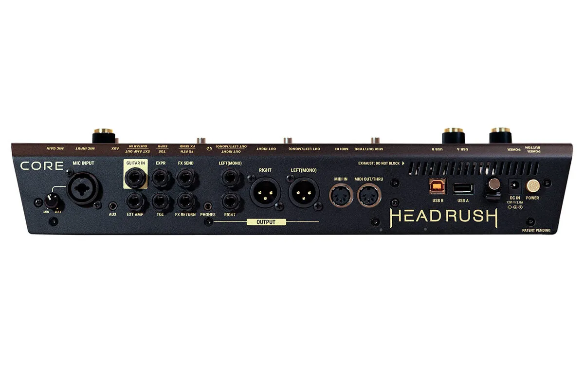 Headrush CORE Guitar FX/Amp Modeler/Vocal Processor