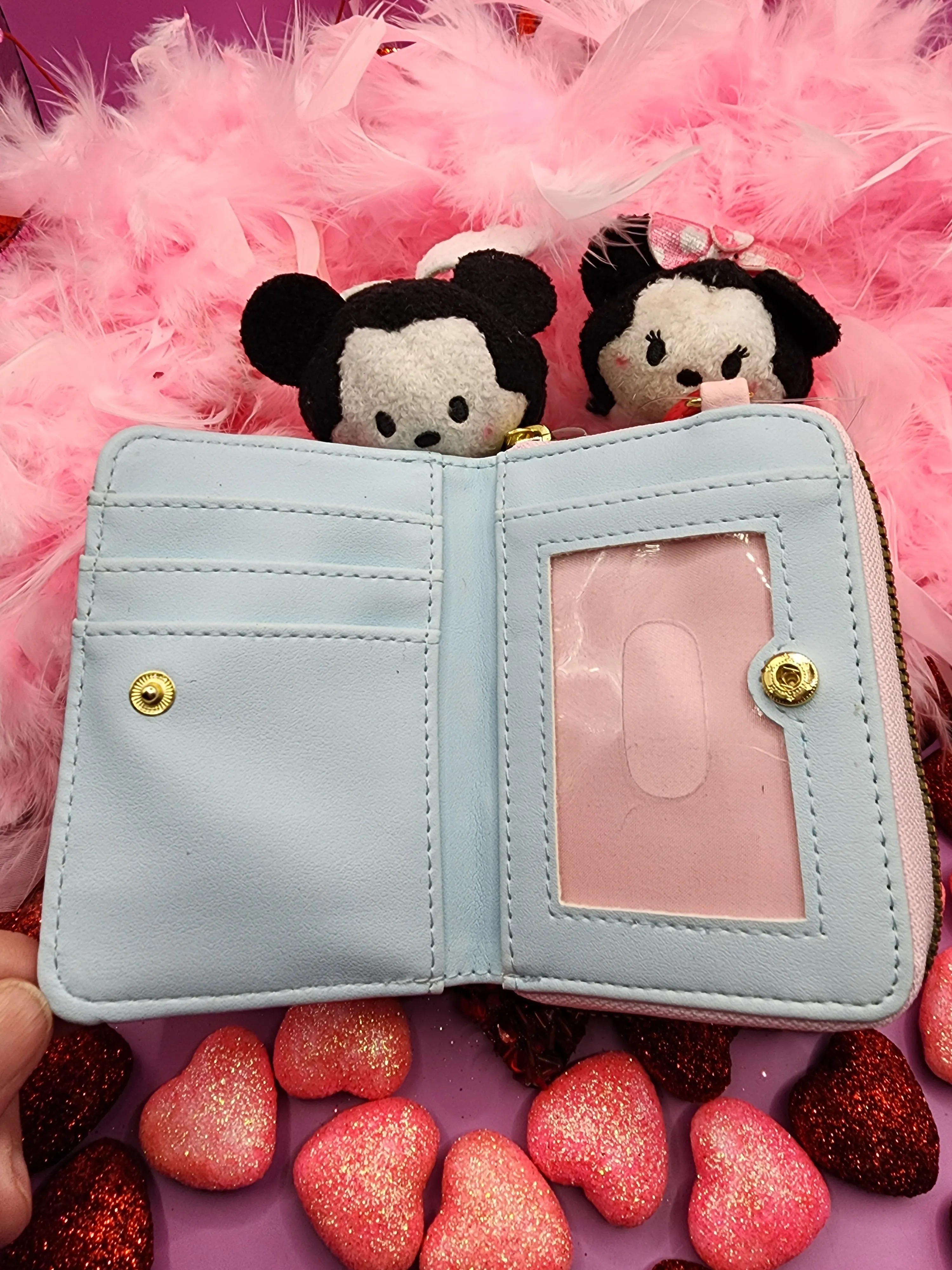 Her Universe Mickey and Minnie Mouse Valentine's wallet