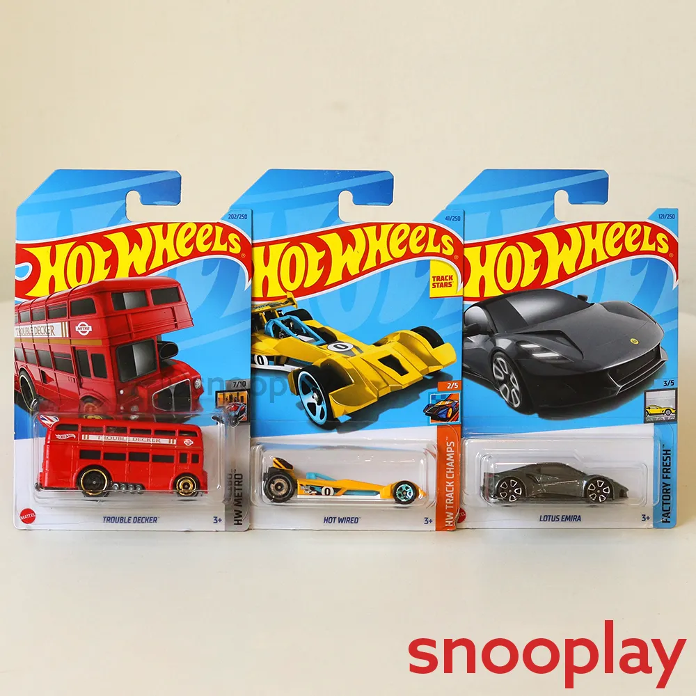 Hot Wheels Car Set of 6 [HW 69]