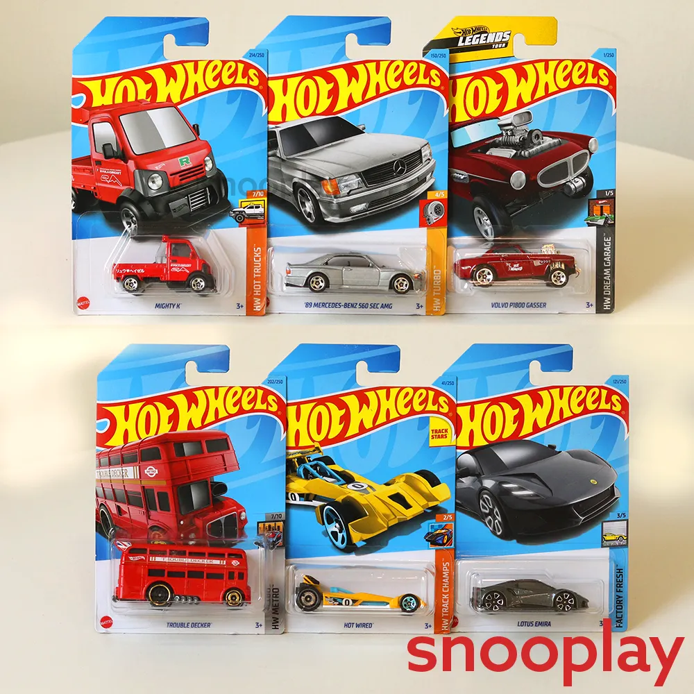 Hot Wheels Car Set of 6 [HW 69]