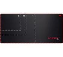 HP HyperX FURY S Gaming Mouse Pad, Cloth (XL), Monotone, Black - 4P5Q9AA