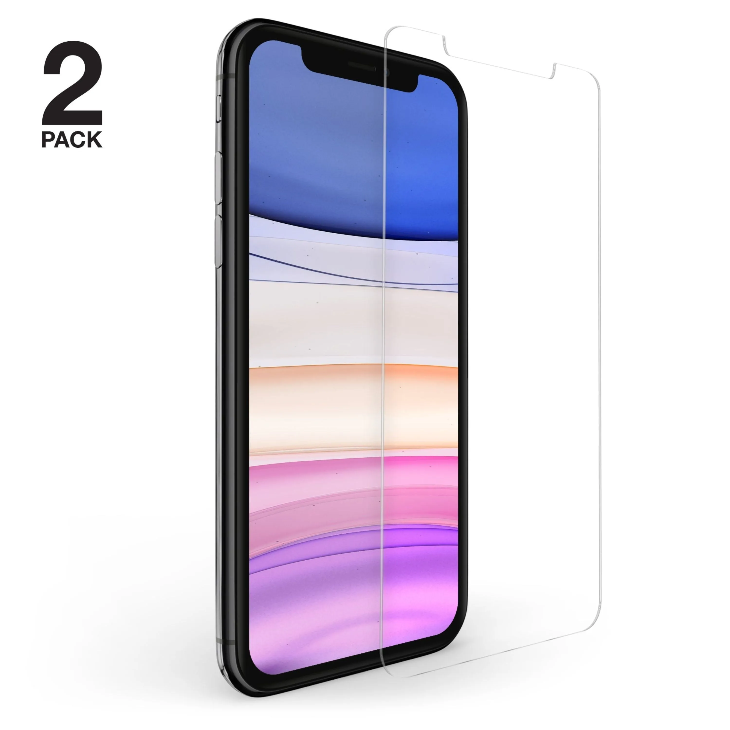 HyperGear HD Tempered Glass iPhone 11 Pro Max /XS Max - 2pck