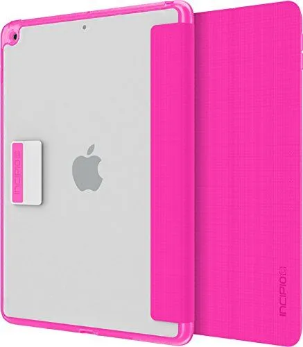 Incipio Octane Pure Folio Case Stand for iPad 9.7" 2017 2018 Clear Pink