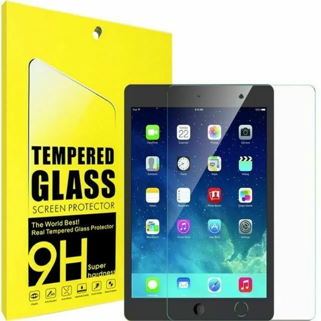 iPad 2/3/4 Screen Protector Tempered Glass Impact Protection Screen Shield