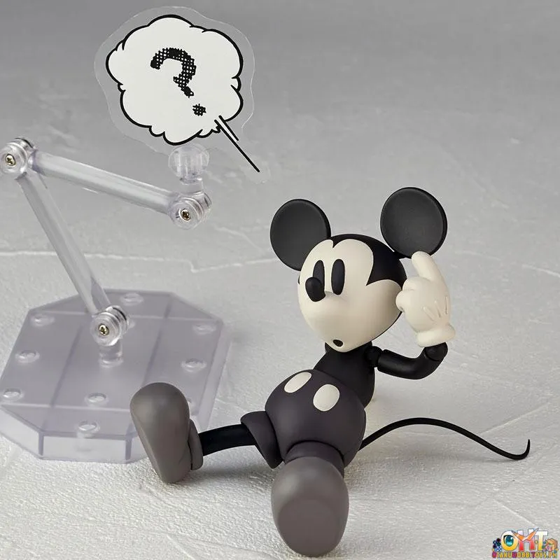 Kaiyodo Figure Complex Movie Revo Series No.013EX Mickey Mouse (1936/Monotone Color Ver.)