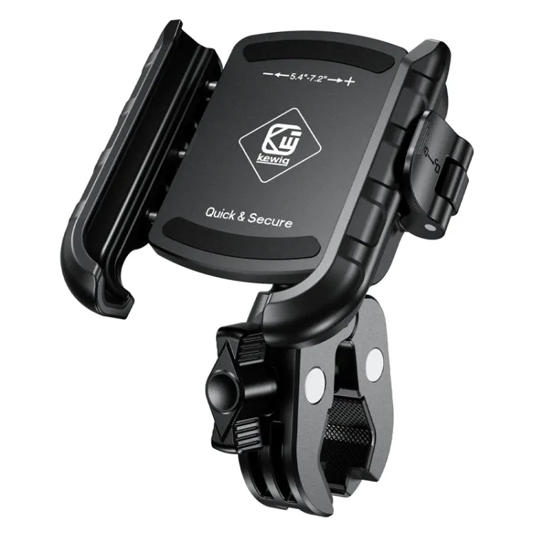 Kewig Electrical Bike Vigorously Clip Base Bracket Outdoor Cycling Cell Phone Navigation Holder, Model: M8SP-C4