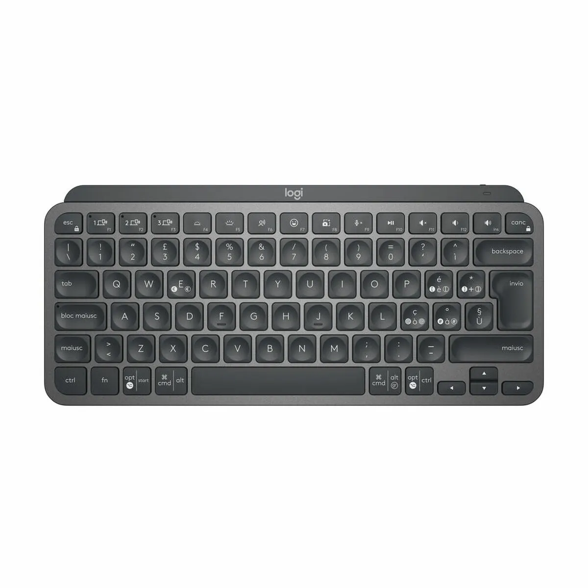 Keyboard Logitech 920-010488 Black QWERTY