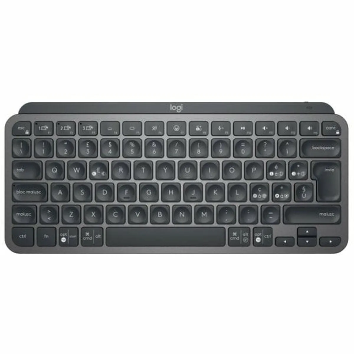 Keyboard Logitech 920-010488 Black QWERTY