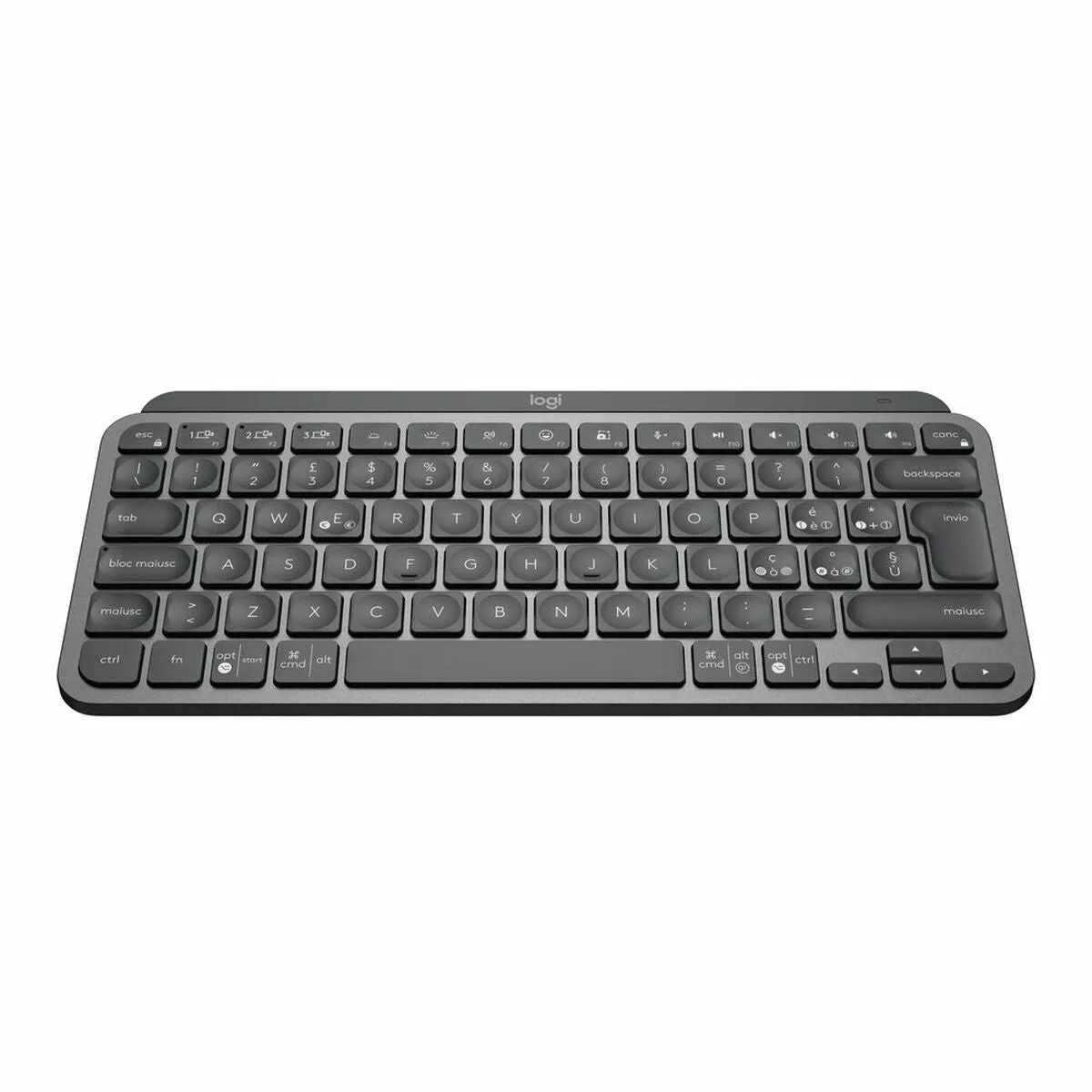 Keyboard Logitech 920-010488 Black QWERTY