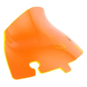 Klockwerks Kolor Flare Windshield - 4" - Orange Ice - For 2014-2024 FLH