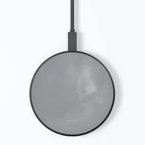 Light Grey Watercolor Wireless Charger